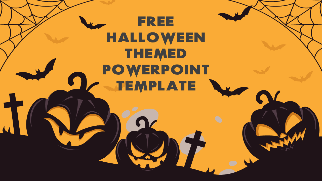 Best Halloween Transition Themed PowerPoint Template